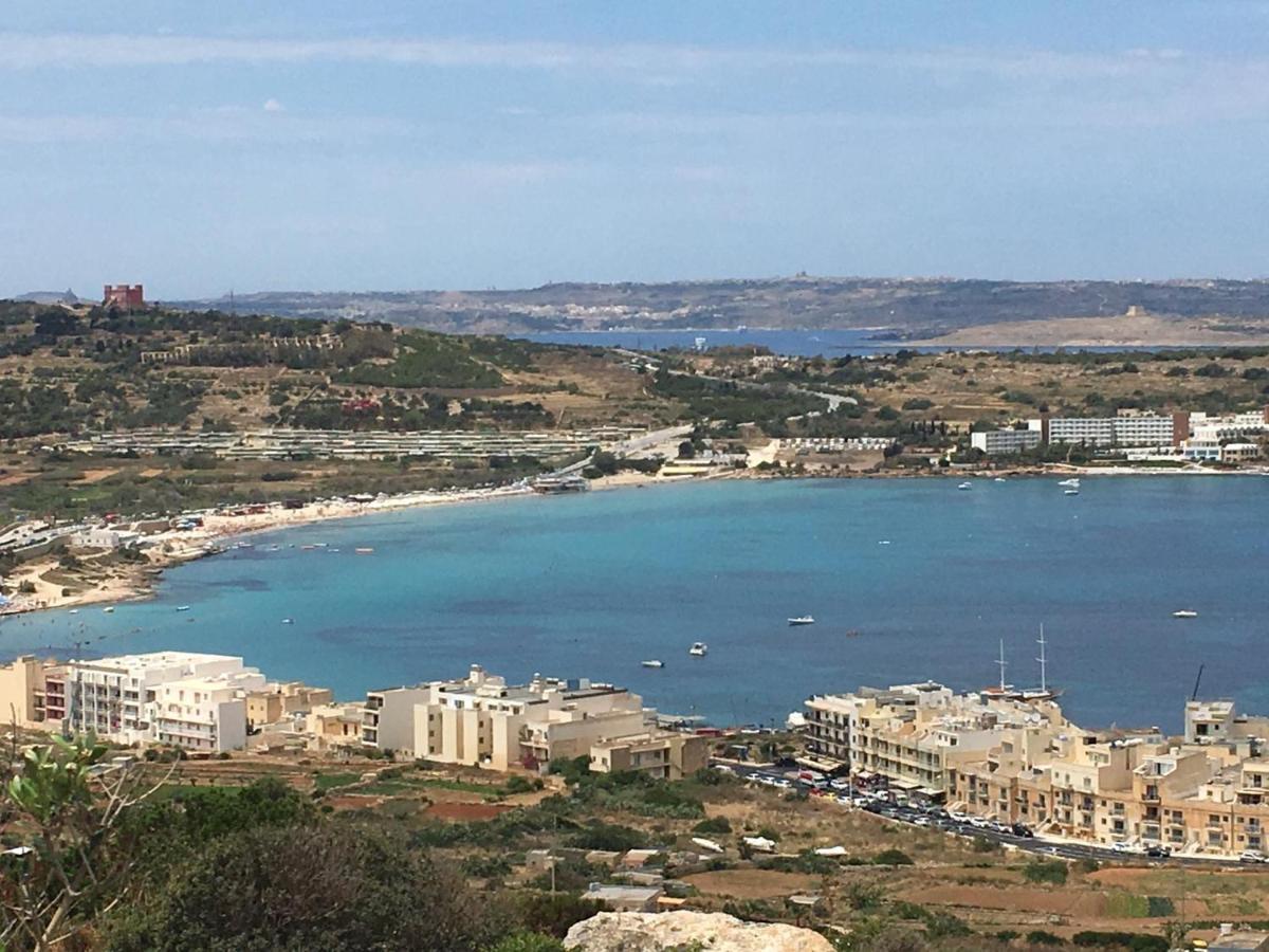 Penthouse "Maltese Scent" Leilighet Mellieħa Eksteriør bilde